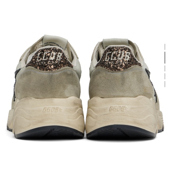 Golden Goose Women Running Sole Sneaker Taupe Black NIB Auth women - Picture 5 of 5